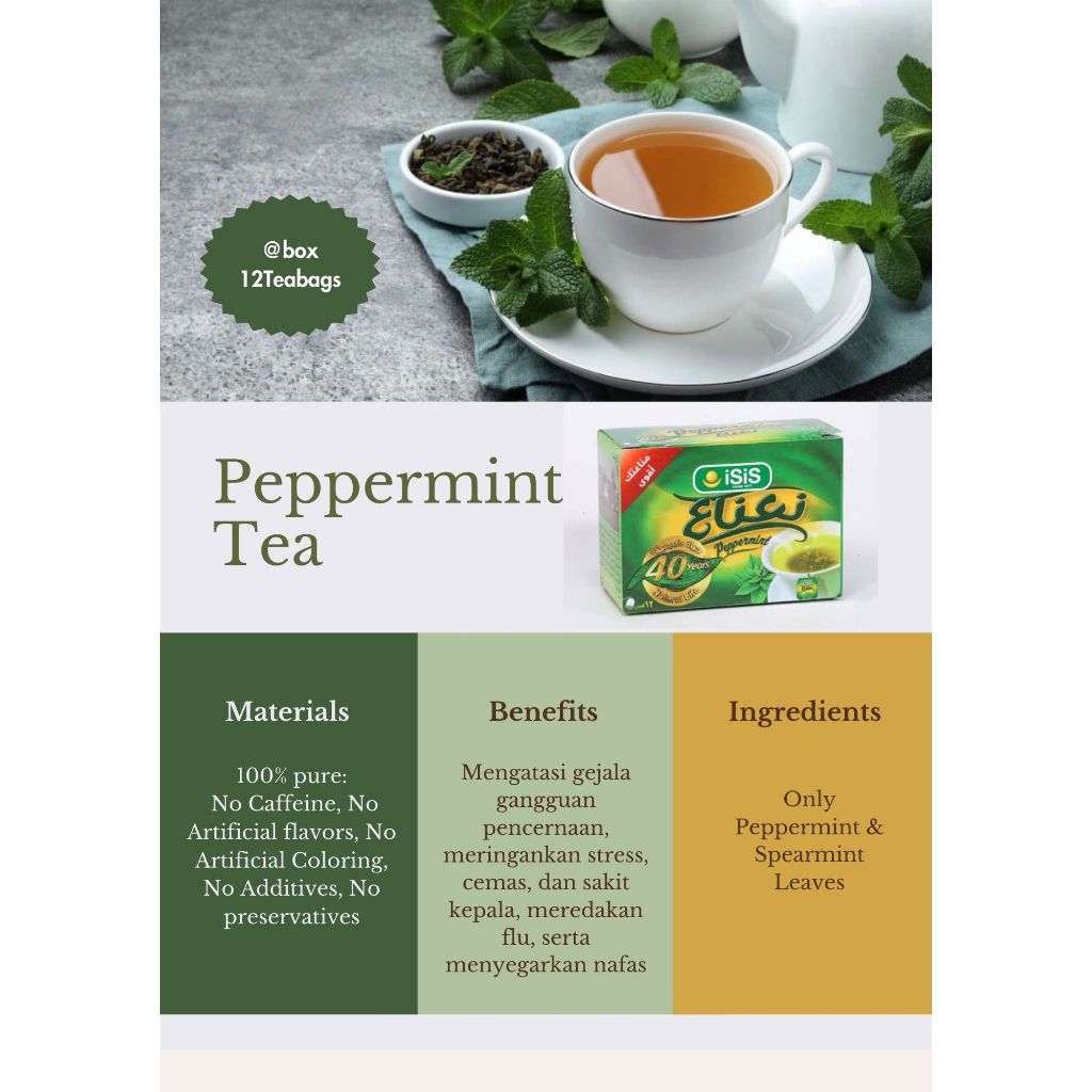 

Teh Peppermint
