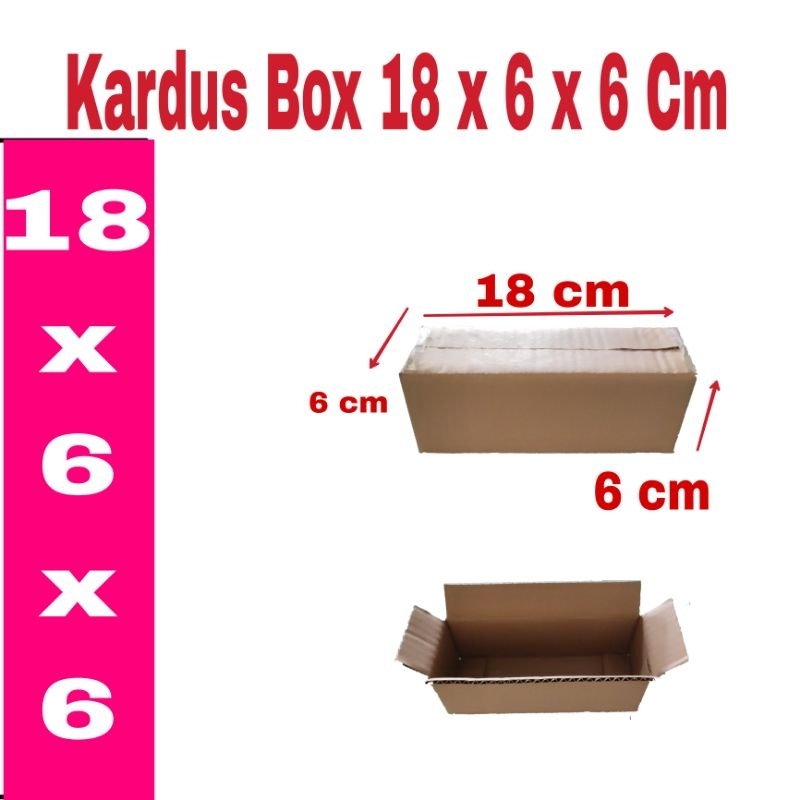 

Kardus Box 18x6x6 Cm