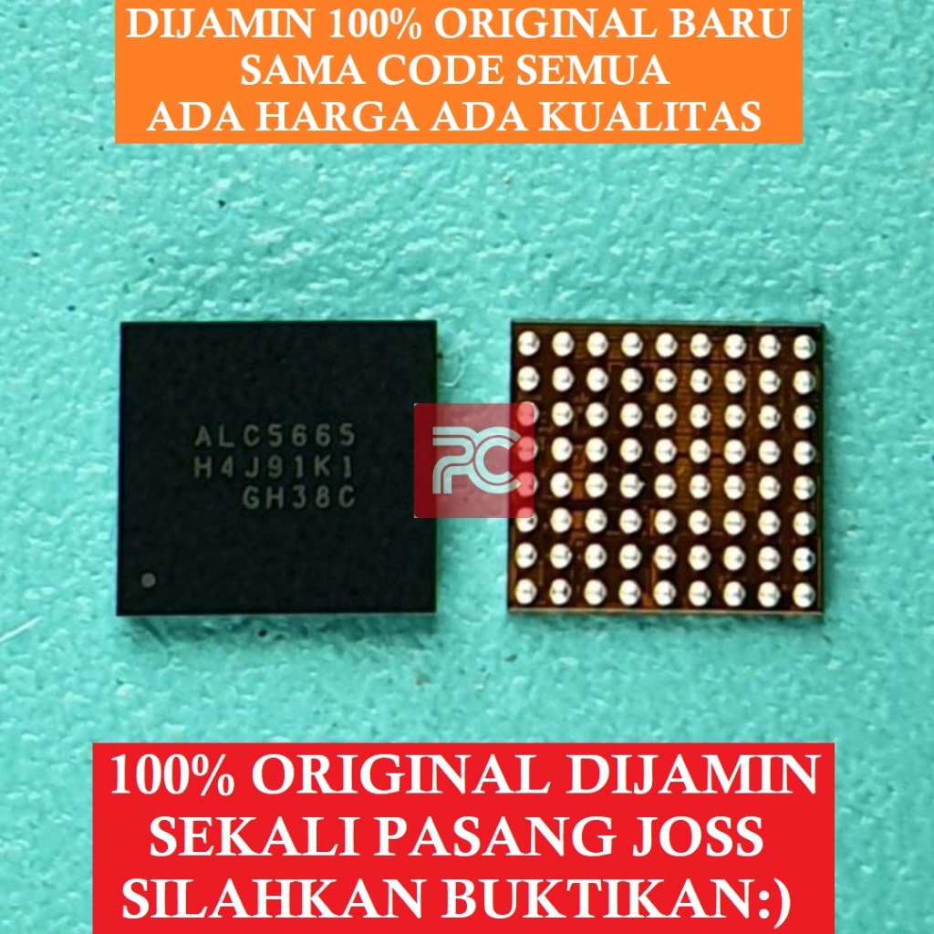 IC AUDIO ALC5665 SAMSUNG A50 ORIGINAL TESTED