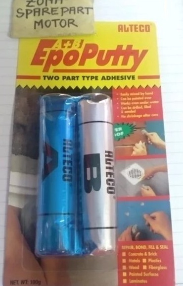 

[☾I85\] Epo Putty alteco 100 gram Alteco asli Lem porting Sunshine