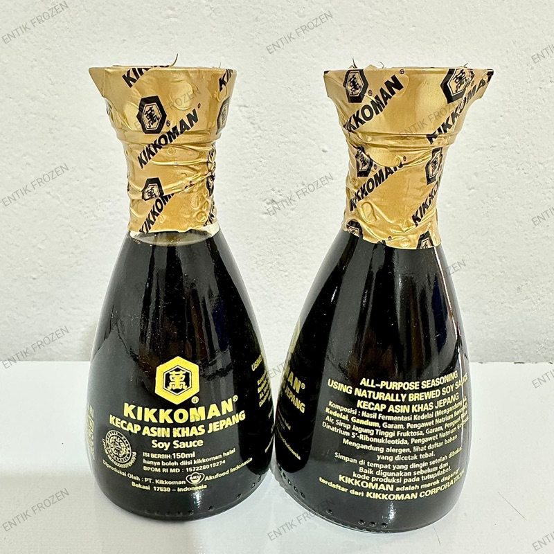 

Kikkoman Kecap Asin Khas Jepang / All Purpose Soy Sauce Kemasan Dispenser Halal 150ml - shoyu halal