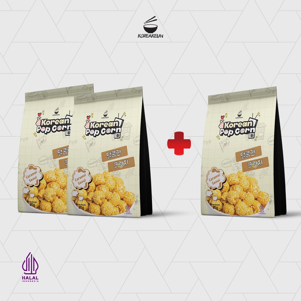 

Past! Murah Koreakeun Popcorn Caramel Seoul Buy 2 Get 1 [154]