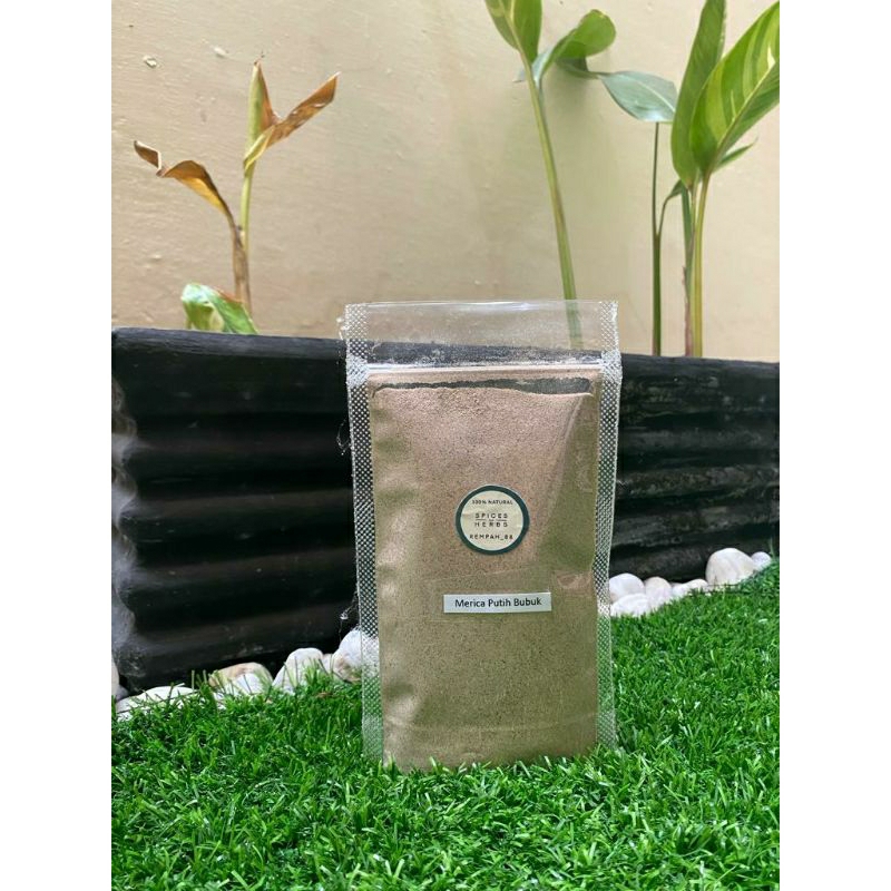 

White Pepper / Merica Putih Bubuk / Lada Putih Bubuk Asli 100% 1Kg