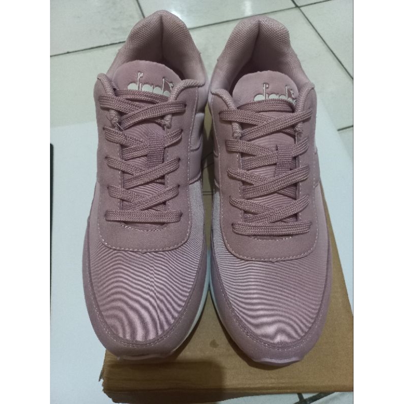 DIADORA GEOTIC LILAC WHITE SEPATU WANITA SNEAKER RUNNING SPORTY