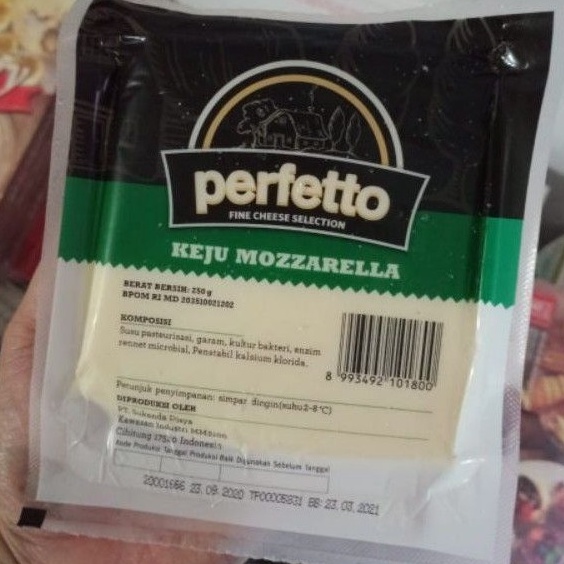 

[❈G18➢] Keju Perfetto Mozarella 250gr [252]