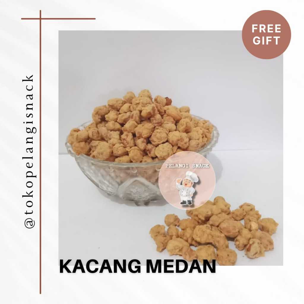 

[250 gr] Kacang Medan / Kacang Telur Medan