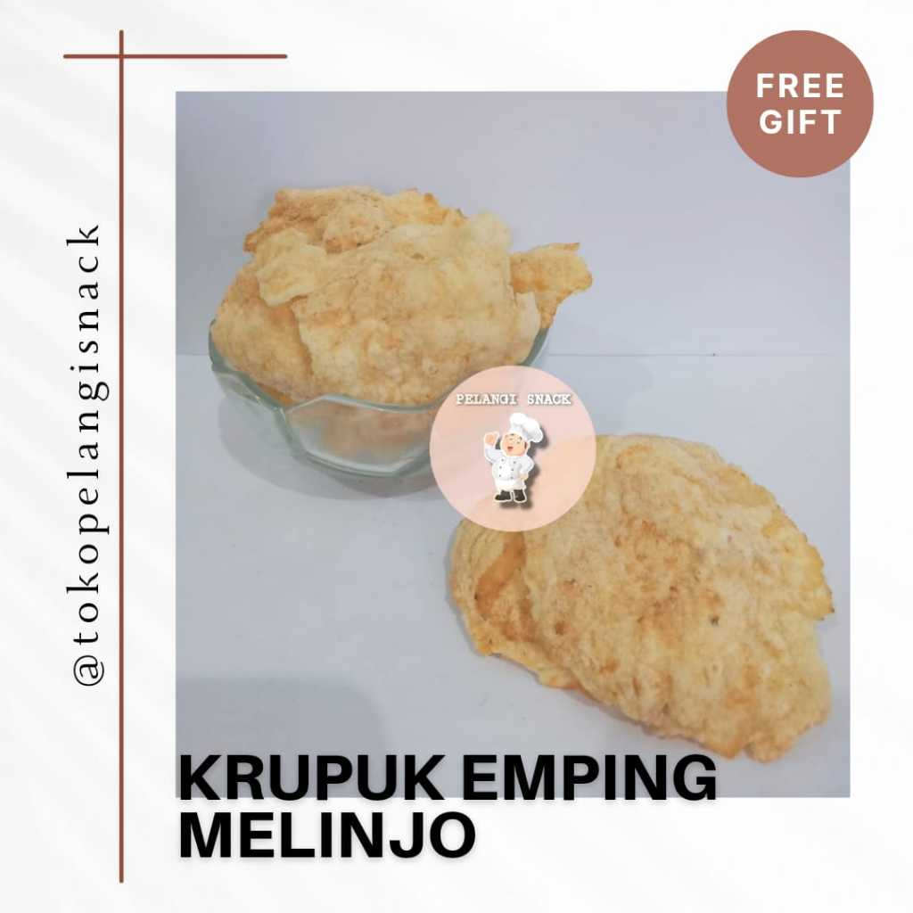 

[250 gr] Krupuk Emping Melinjo / Emping Melinjo / Keripik Blinjo Original / Belinjo Asin Ori