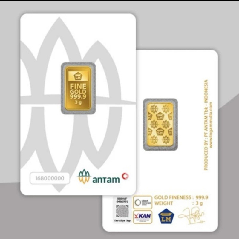 logam mulia 3 gram terbaru