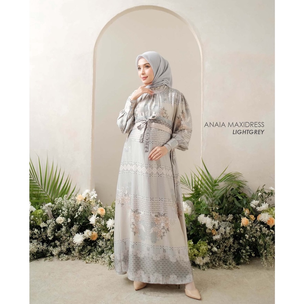 12.12 FLASH SALE Mayoutfit Zatif Family Set Lightgrey | Baju Couple Kemeja Dress Kondangan Keluarga 