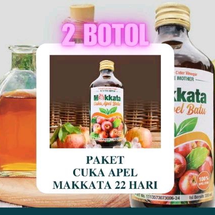 

PAKET 22 HARI | CUKA APEL MAKKATA | APEL BATU MALANG | KESEHATAN DAN KECANTIKAN | BPOM DAN HALAL