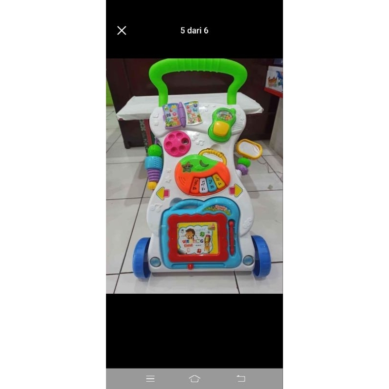 Music Walker/dorongan bayi/latihan belajar jalan/Musik Walker murah/mainan buat berjalan