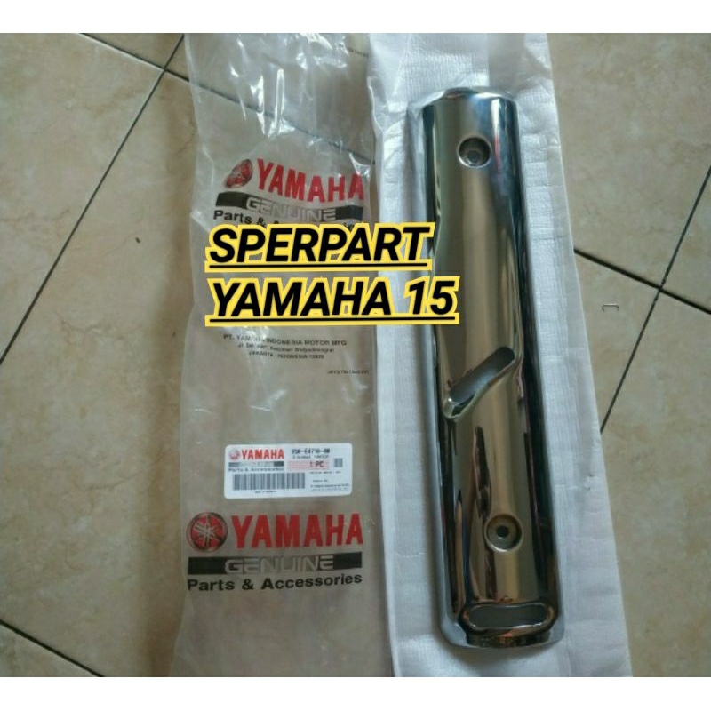 TUTUP KNALPOT JUPITER Z BURHAN YAMAHA ORIGINAL YGP