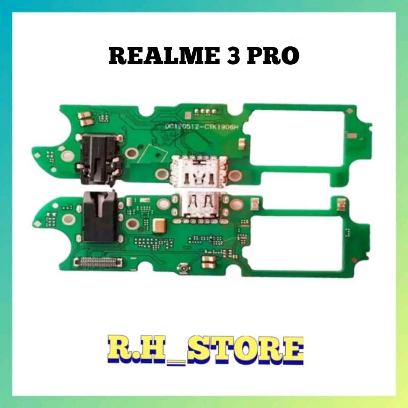 BOARD CONECTOR PAPAN CAS REALME 3 PRO ORIGINAL