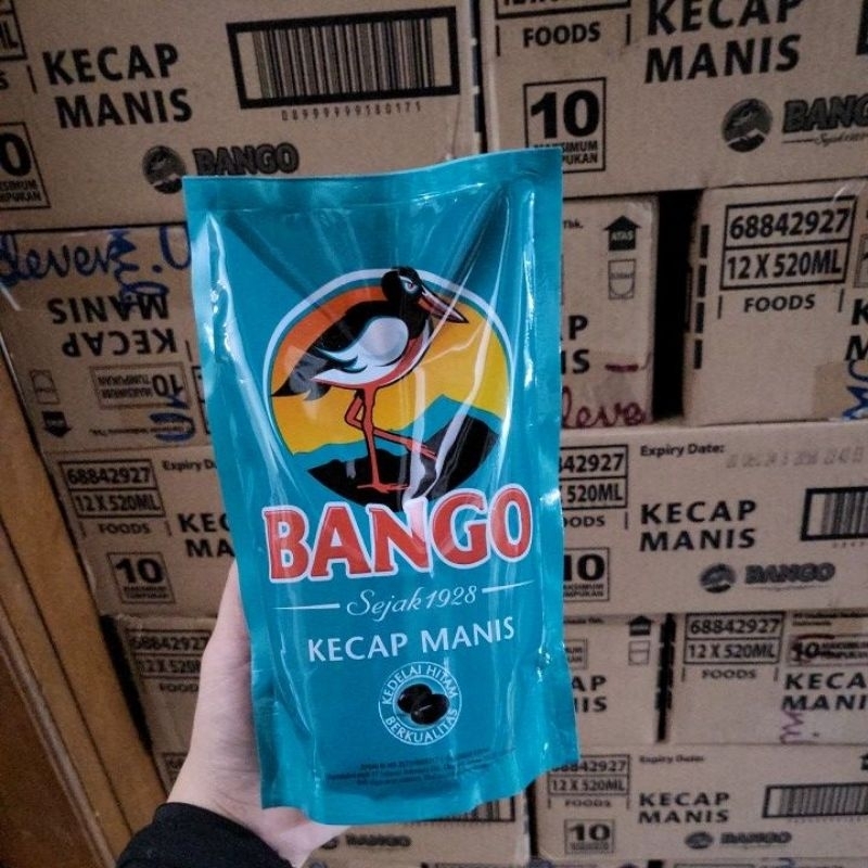 kecap bango 520ml 1 dus