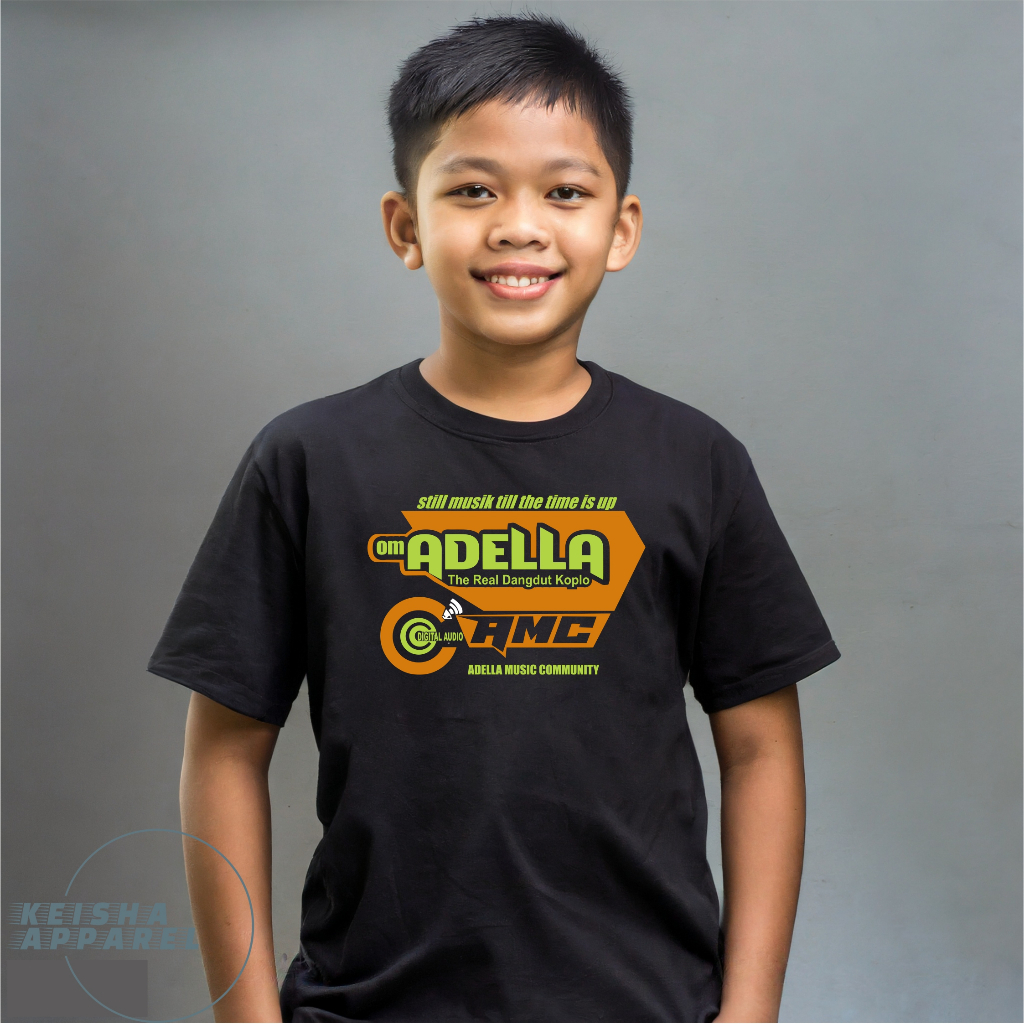 Kaos Anak Adella AMC Cumi Cumi Audio