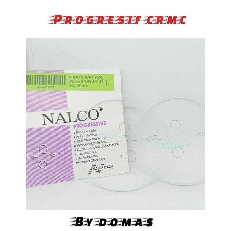 LENSA KACAMATA PROGRESIF CLEAR HARD MULTI COATING