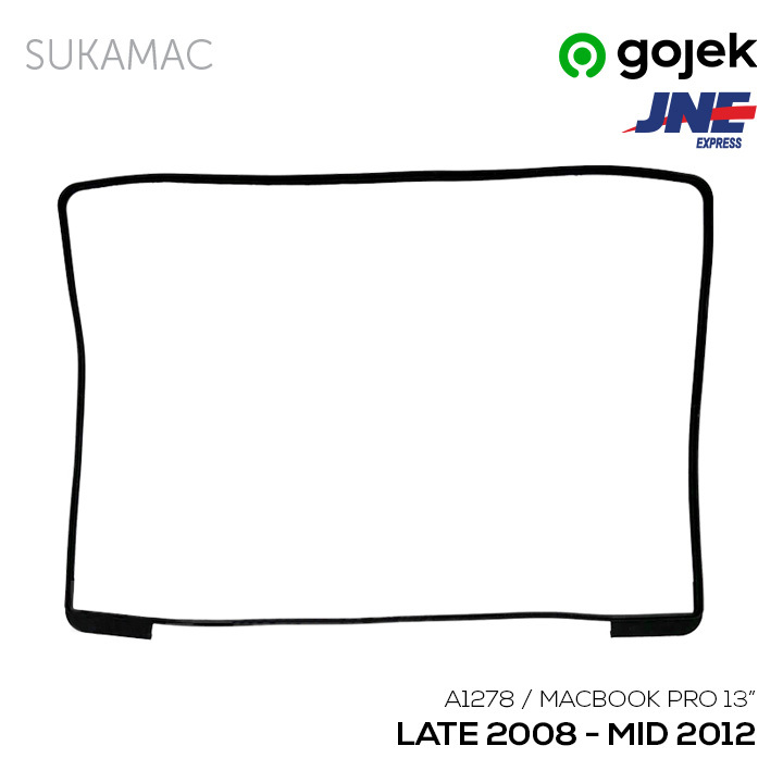 Karet LCD Rubber Frame MacBook Pro 13” A1278 2009 2010 2011 2012