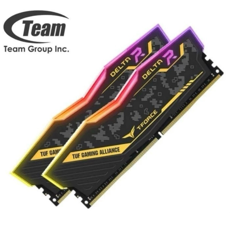 Team Delta TUF RGB 32GB KIT 16GBx2 DDR4 3200MHZ