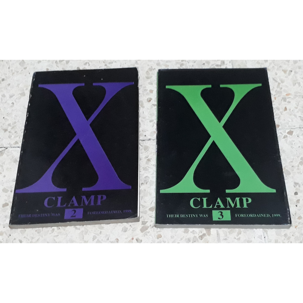 komik manga X karya Clamp, volume 2, 3