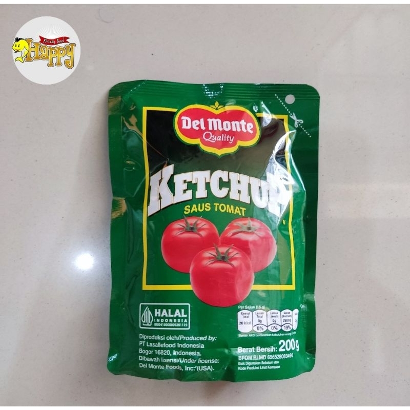 

DEL MONTE Saus Tomat Pouch 200 gr