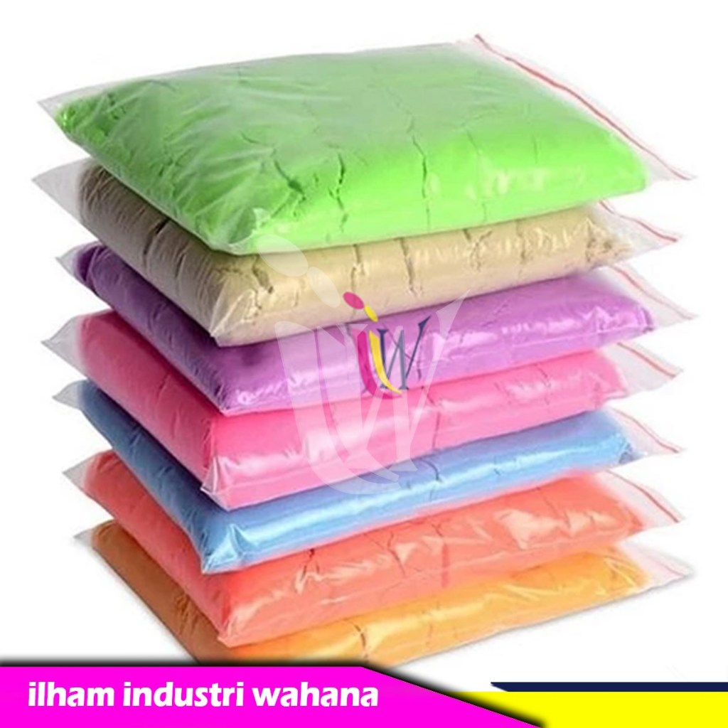 Pasir Kinetik Warna Warni