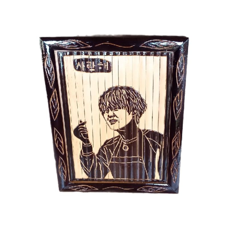 ukiran bambu hitam artis korea