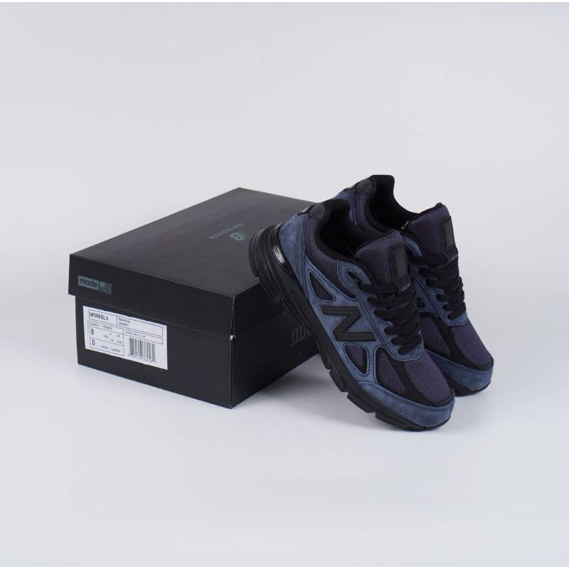 Sepatu NB V4 X Jjjjound Dark Navy