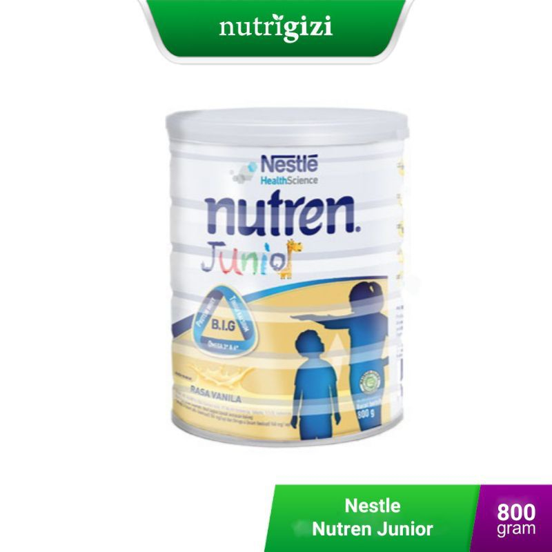 Nutrigizi | Nestle Nutren Junior 800 gram Susu Pertumbuhan Anak Tinggi Kalori  Usia 1-10 Tahun