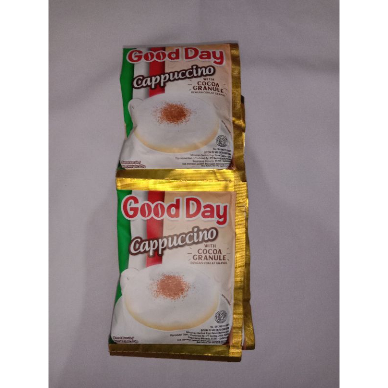 

GOOD DAY CAPUCINO ISI 10PCS*25GR