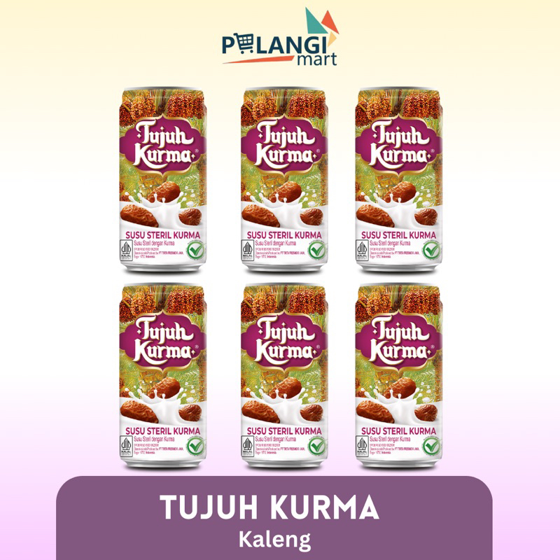 

TUJUH KURMA SUSU STERIL 189 ML