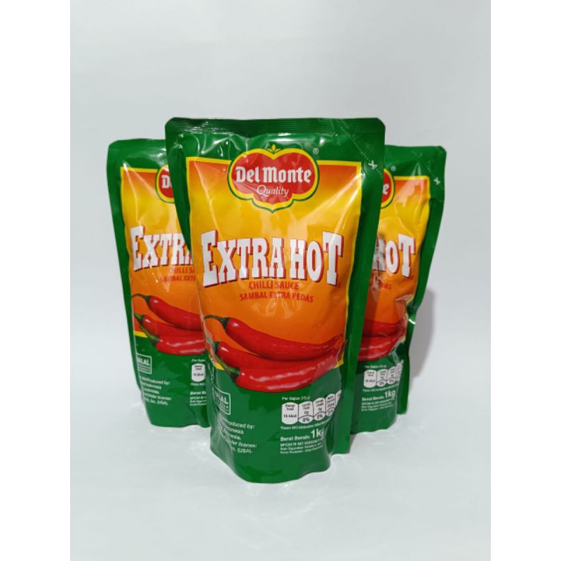 

Saus sambal delmonte extra hot 1kg