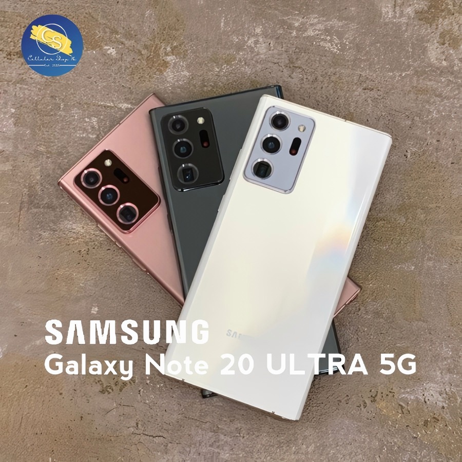 SAMSUNG GALAXY NOTE 20 ULTRA 5G 12GB/128GB GARANSI IMEI 1TAHUN FULLSET SECOND ORIGINAL LIKE NEW