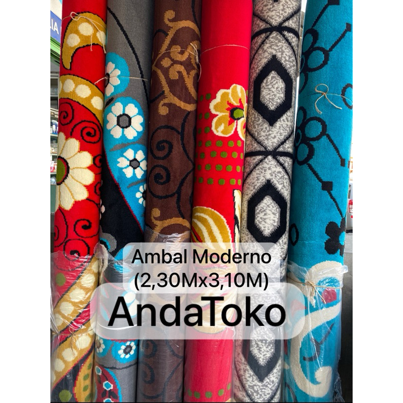 Ambal Lantai, Ambal Permadani, Ambal Ruangan Moderno Ukuran Besar