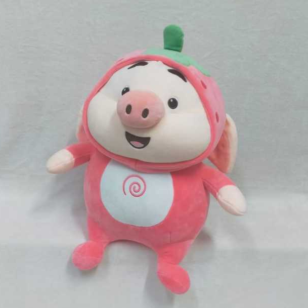 Boneka Soft Pig Kostum size 42cm/15"/boneka animal soft/boneka babi/kado boneka lucu