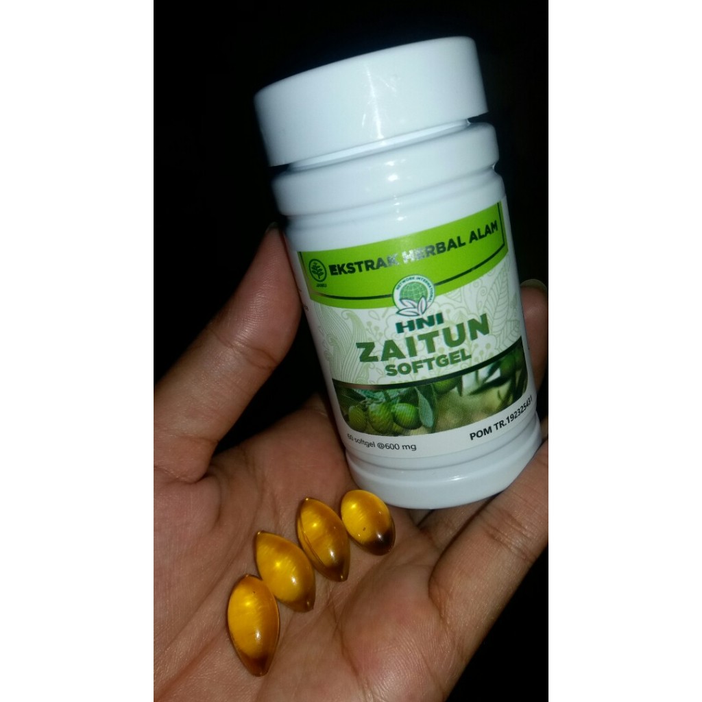 MINYAK ZAITUN SOFTGEL HNI HPAI Kapsul Kesehatan Tubuh