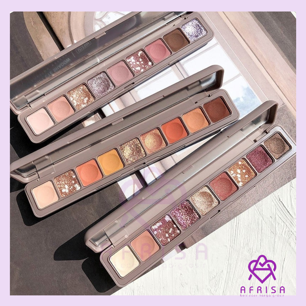 Grosir LAMEILA 3600 EYESHADOW PALLETE MATTE AND GLITTER 9 COLORS WATERPROOF