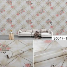 Jual Wallpaper Sticker Motif Bunga B-6047 - 6047-1 Limited