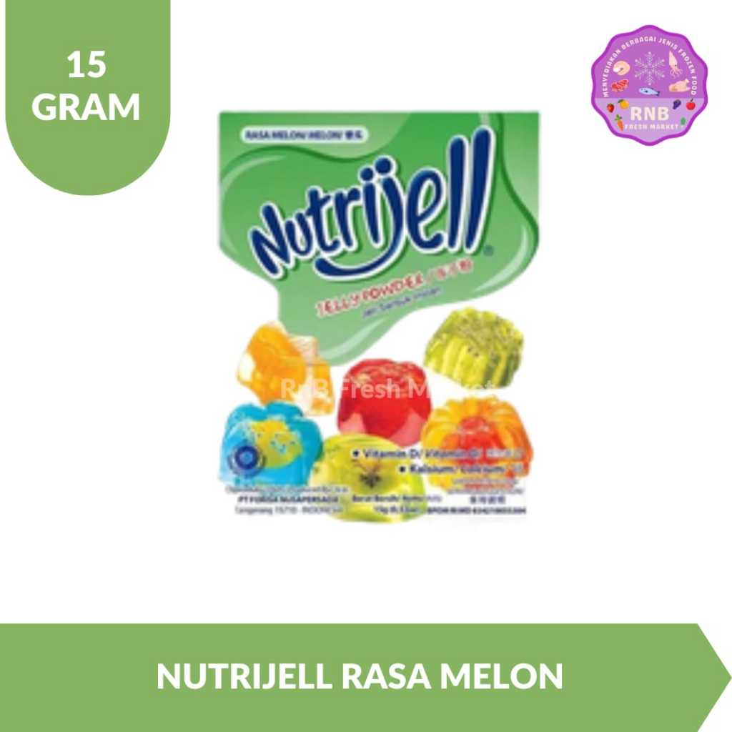 

Nutrijell Rasa Melon Netto 15 Gram