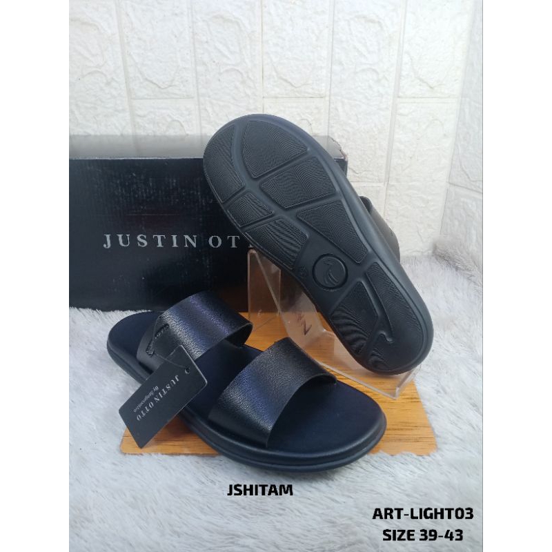 SANDAL KULIT ASLI JUSTIN OTTO LIGHT-03