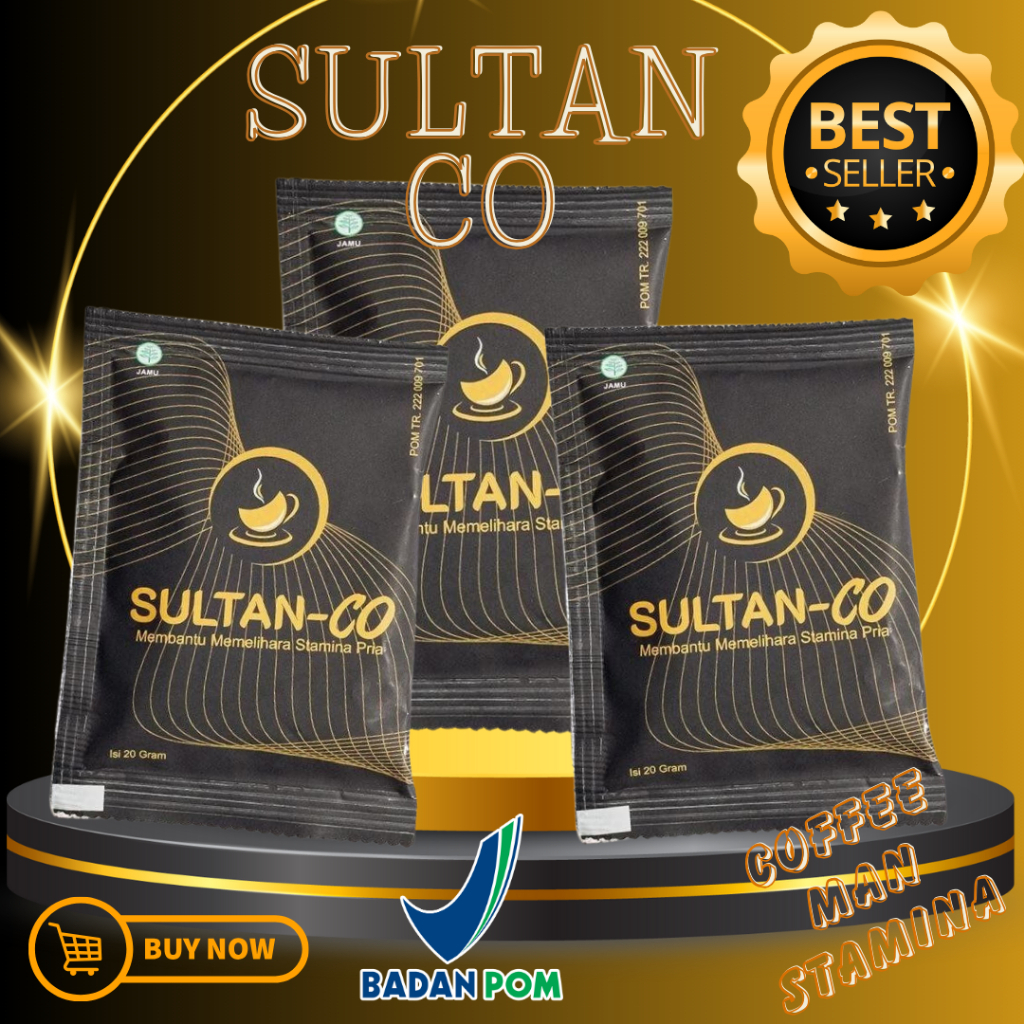 

Kopi Kuat Pria Tahan Lama Penambah Stamina Bikin Kuat Sampai Beronde Ronde Sudah BPOM Sultan-co Coffee