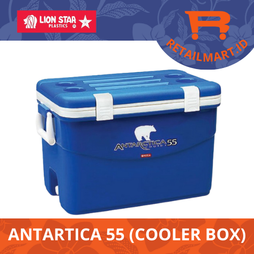 LION STAR ANTARTICA 55 COOLER BOX / PENYIMPAN ES 55 LITER