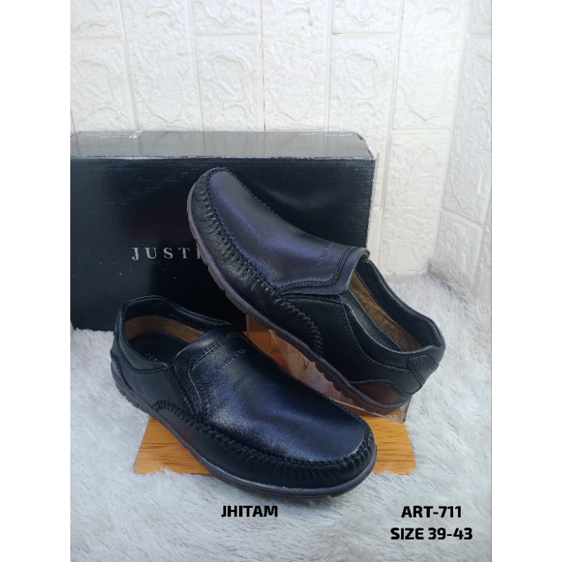 SEPATU KULIT ASLI JUSTIN OTTO JIMNY-711