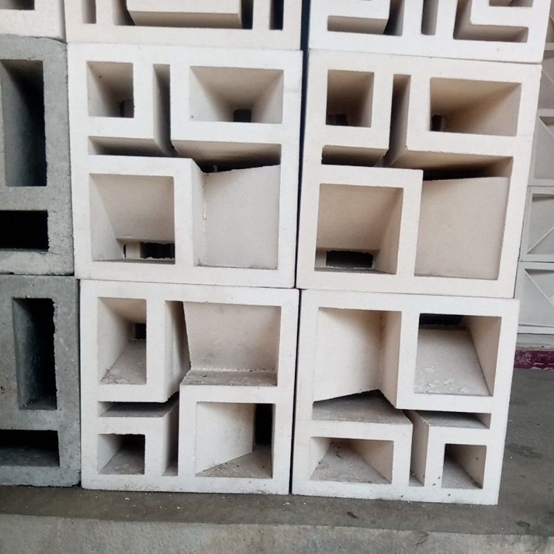 Roster beton minimalis murah, roster motif, roster lubang angin, roster beton warna putih