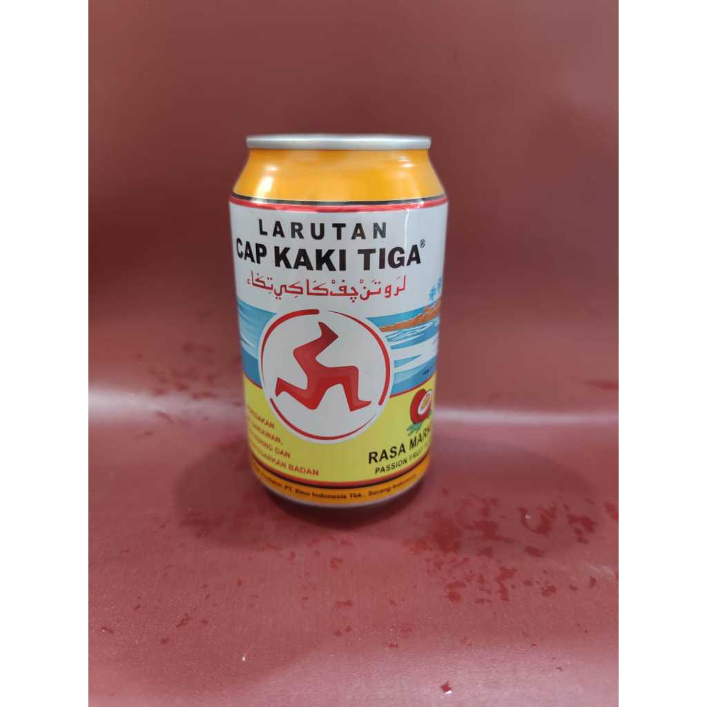 

Larutan Cap Kaki Tiga Rasa Markisa 320ml - Minuman kaleng Panas Dalam