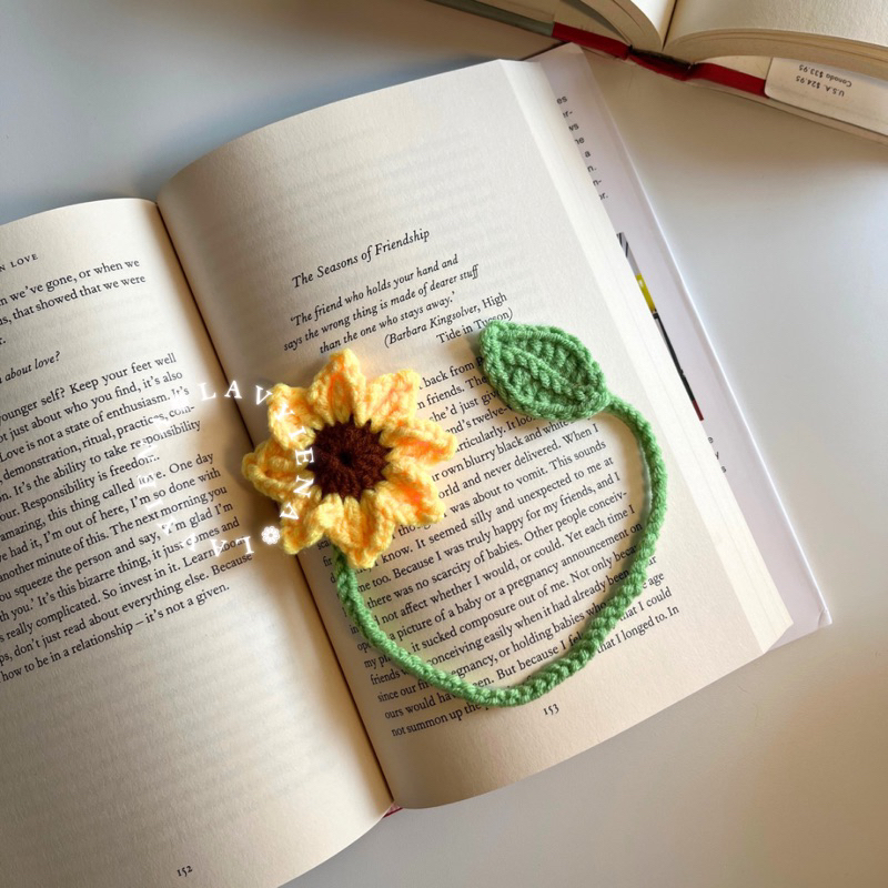 

Sunflower Bookmark Crochet