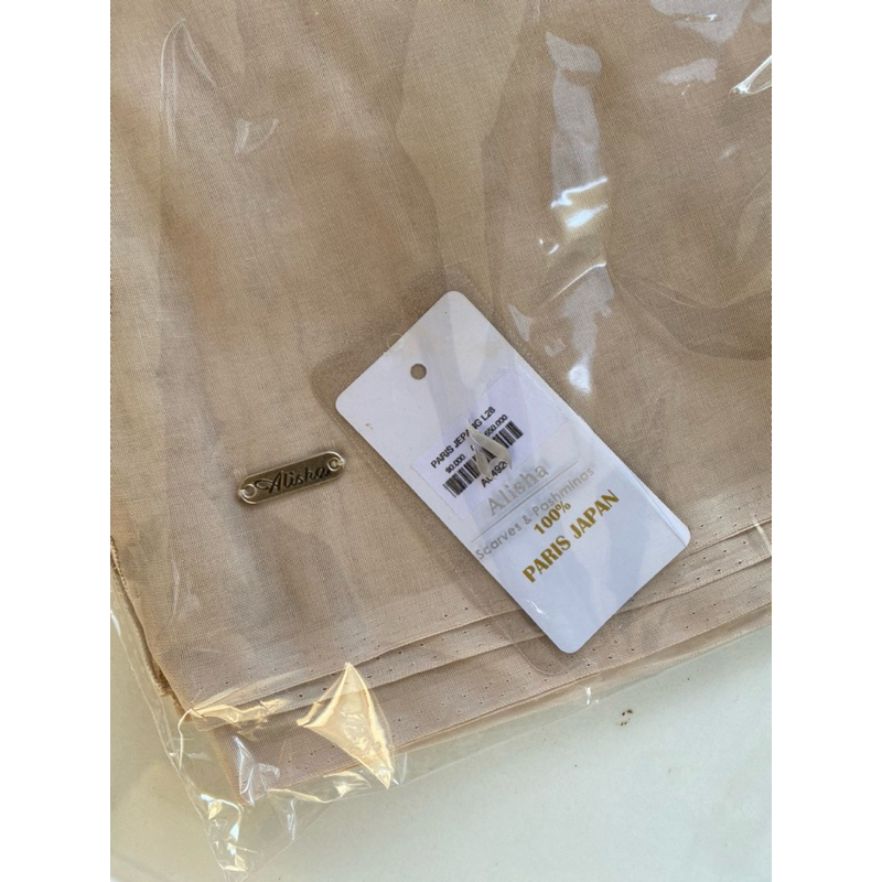 PRELOVED NEW HIJAB / PARIS / SEGIEMPAT ALISHA__ PARIS JAPAN