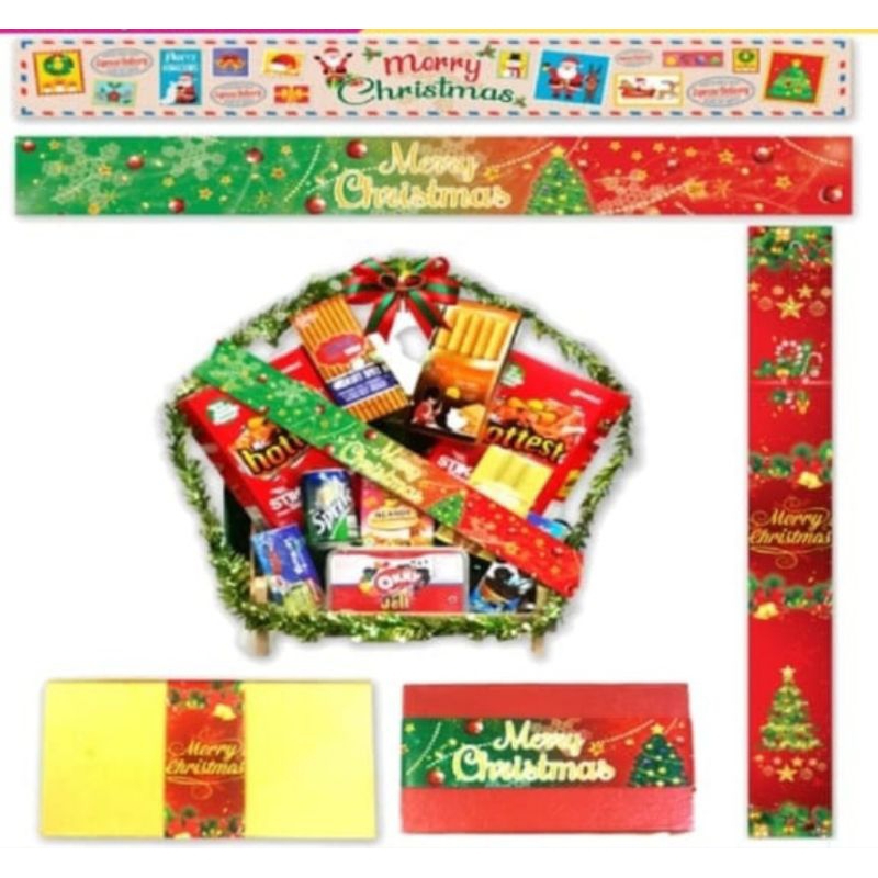 

Paper Belt Hiasan Hampers Kado Natal