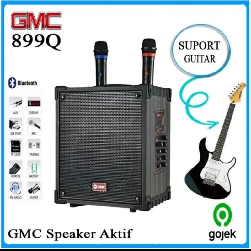 speaker portable bluetooth GMC 899Q 8inc/penggeras suara 8inc