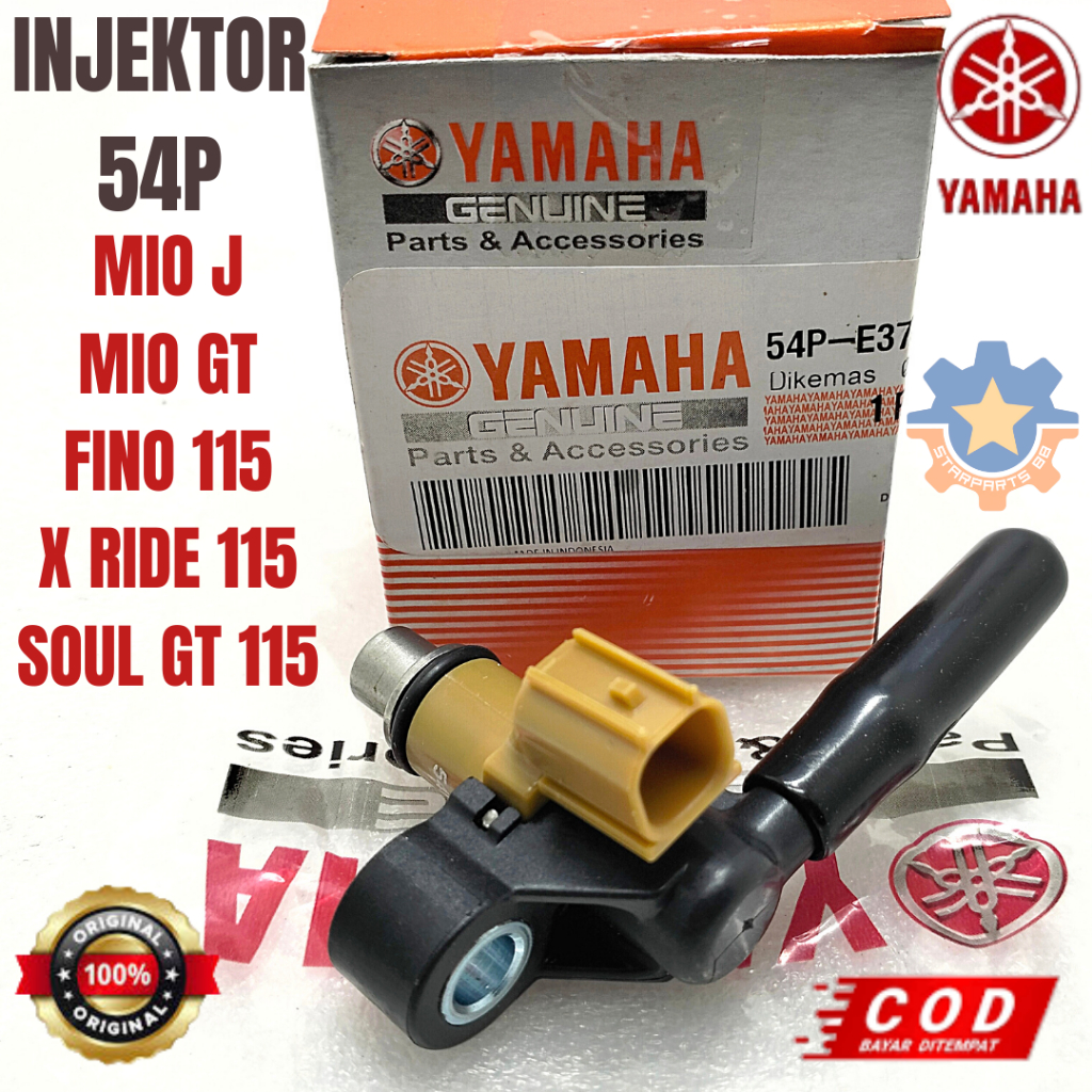 INJEKTOR ASSY YAMAHA 54P MOTOR MIO J MIO GT FINO 115 X RIDE 115 SOUL GT 115 KUALITAS ORISINIL YGP AS