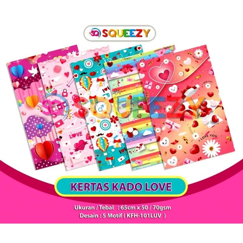 

Kertas Kado Beragam Karakter part1